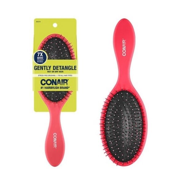 Conair Gently Detangle Wet Or Dry Hair Brush - Picture 2 of 5